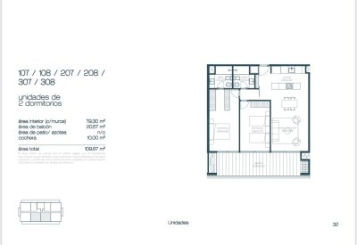 Apartamento ID.692 - Apartamento en Venta 2 dormitorios 130m2 Punta del Este