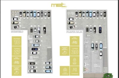 Apartamento ID.357 - Monoambiente en Venta en  MET TECH Cordón