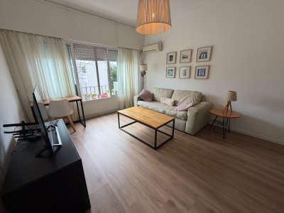 Apartamento ID.721/Apartamento-en-Alquiler-1-Dormitorio-Amueblado-Pocitos - Apartamento en Alquiler 1 Dormitorio Amueblado Pocitos