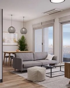 Apartamento ID.372 - Monambiente en Venta Harbour Bella Vista