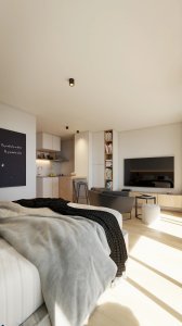 Apartamento ID.472 - Monoambiente en Venta 01 Vista , La Blanqueada