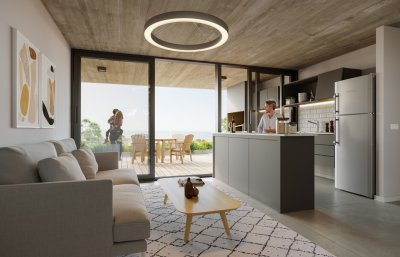 Apartamento ID.691/Apartamento-en-Venta-2-Dormitorios-y-Garage-Punta-Ballena- - Apartamento en Venta 2 Dormitorios y Garage Punta Ballena 