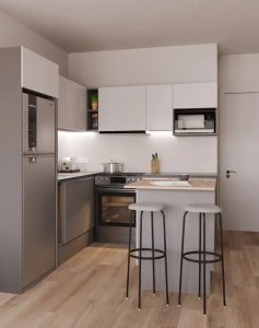 Apartamento ID.372 - Monambiente en Venta Harbour Bella Vista
