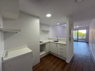 Apartamento en Alquiler 1 Dormitorio y Gge Punta Carretas Sin Muebles