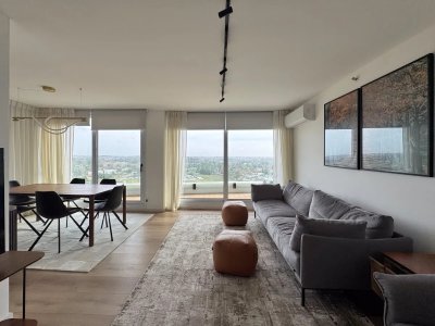 Apartamento Amoblado en Alquiler 3 Dormitorios Piso 17 en Carrasco
