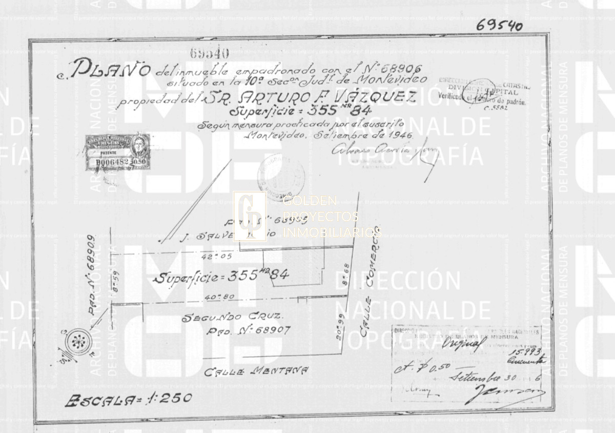 Terreno ID.414/Terreno-en-Venta-356-m2-en-Buceo-sobre-Solano-López- - Terreno en Venta 356 m2 en Buceo sobre Solano López 