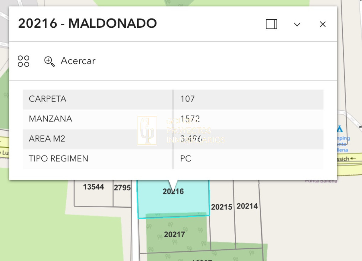 Terreno ID.742/-Terreno-en-venta-Puta-Ballena -  Terreno en venta Puta Ballena