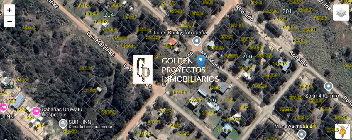 Terreno ID.339 - (RESERVADO) Terreno en venta Punta del Diablo a 600 mts del mar