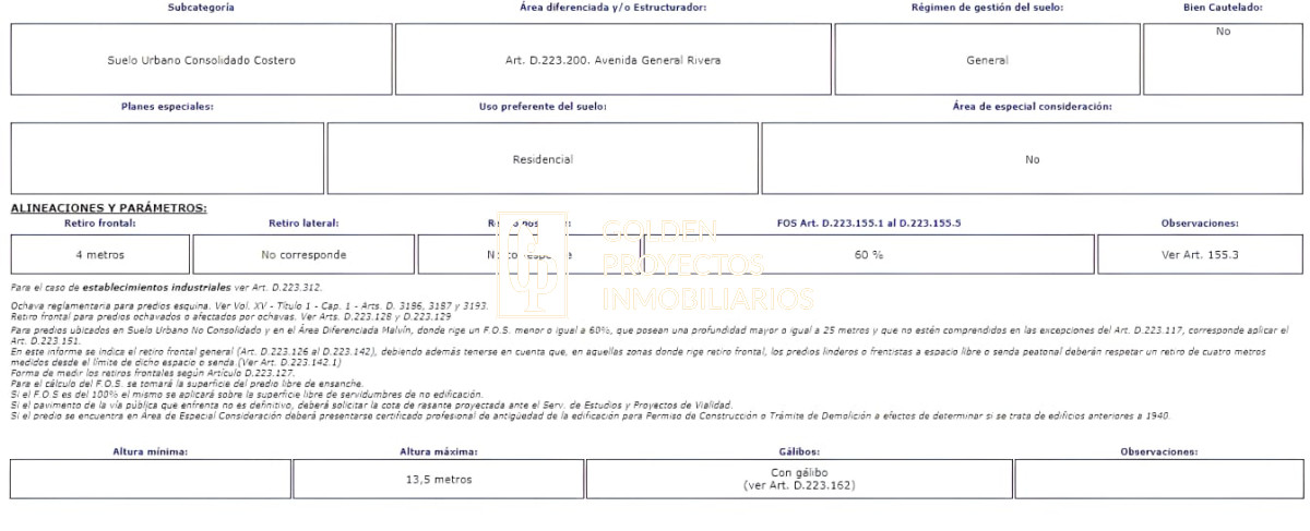 Terreno ID.527 - Terreno En Venta En Buceo