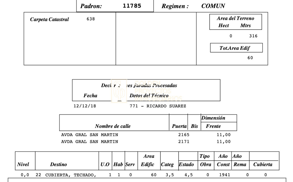 Terreno ID.713 - Terreno en Venta , Aguada