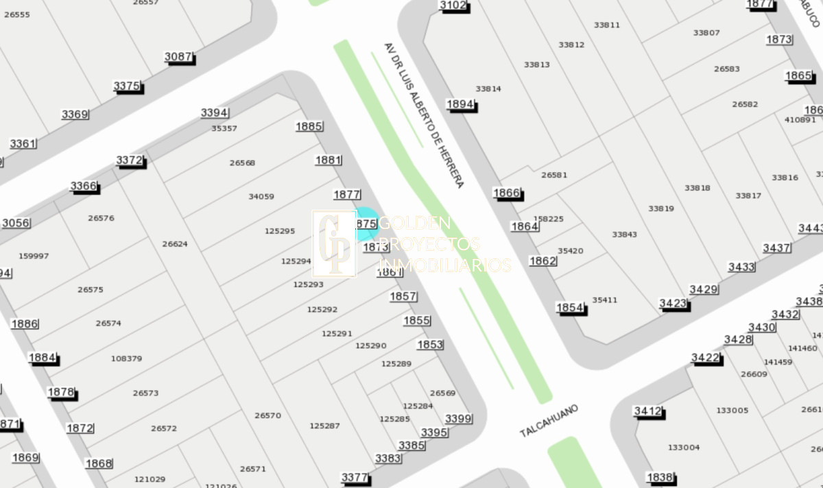 Terreno ID.561 - Terreno en Venta sobre Luis Alberto de Herrera 
