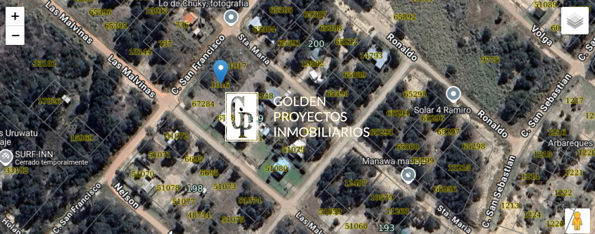 Terreno ID.338 - (RESERVADO) Terreno en venta Punta del Diablo a 600 mts del mar
