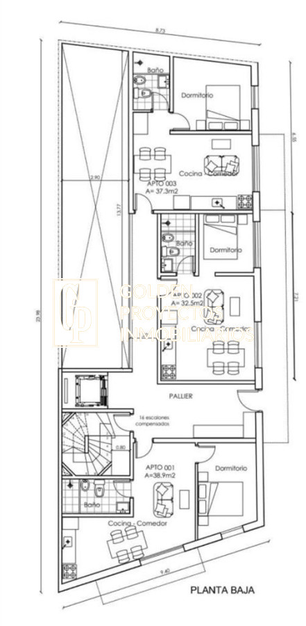 Terreno ID.97/Venta-Terreno-Padrón-Unico-de-200m2-Pocitos - Venta Terreno Padrón Unico de 200m2 Pocitos