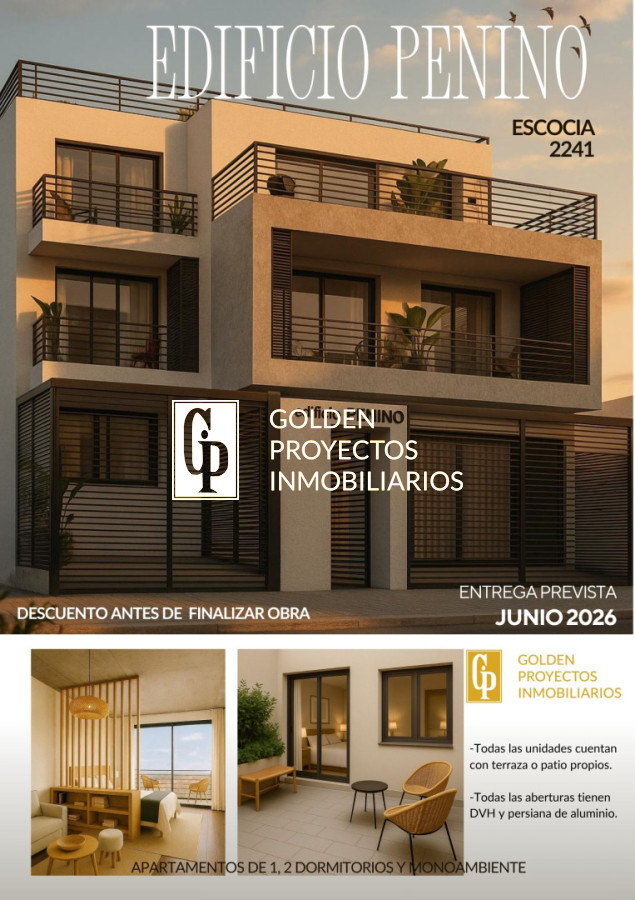 Apartamento ID.783/ - Apartamento en Venta 2 dormitorios, A estrenar, Unión