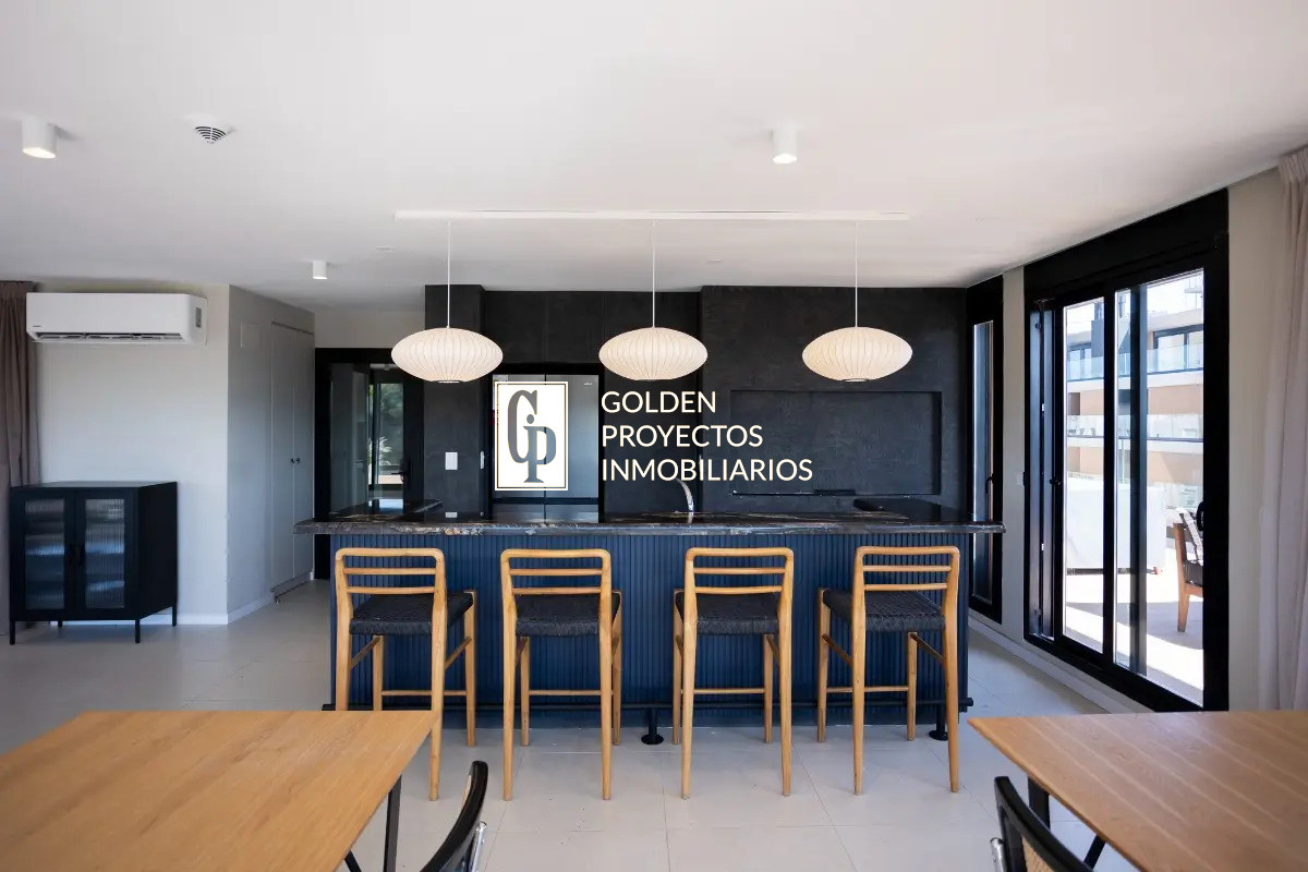 Apartamento ID.851/Apartamento-en-Alquiler-2-Dormitorios-con-Cocina-definida-en-Barra-de-Carrasco - Apartamento en Alquiler 2 Dormitorios con Cocina definida en Barra de Carrasco
