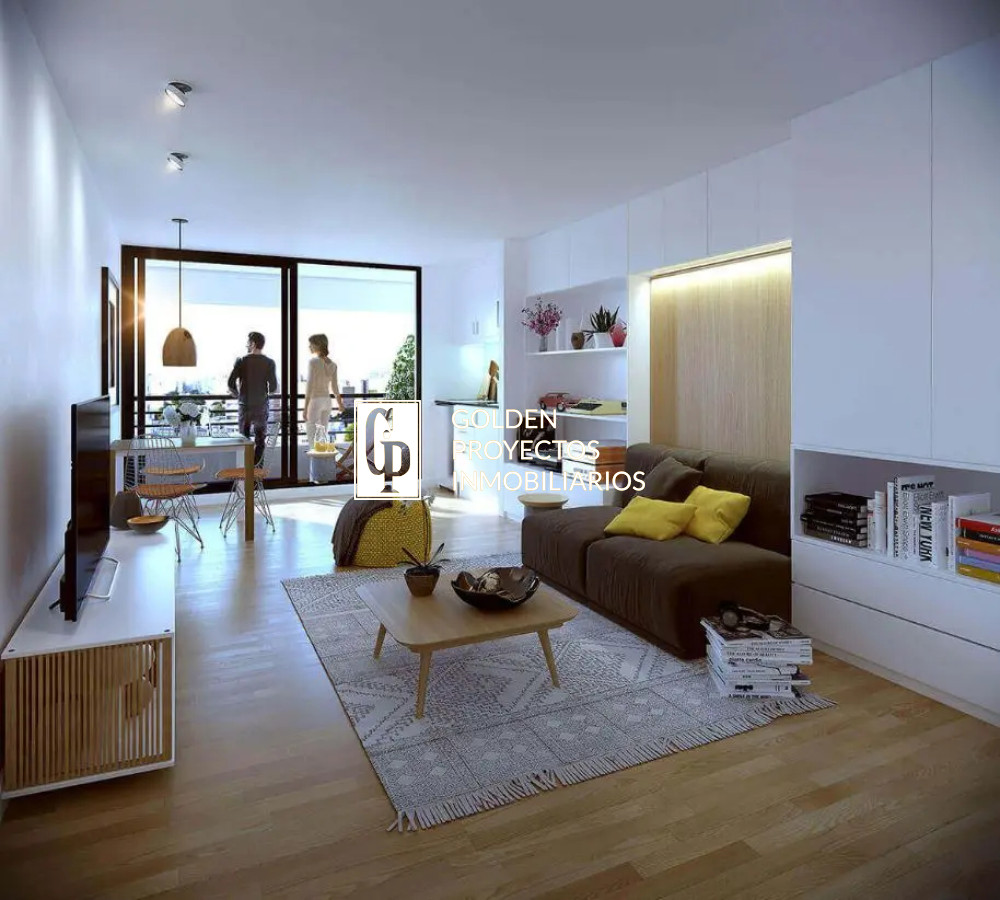 Apartamento ID.489 - Apartamento en Venta 1 dormitorio en Park Square Sarmiento , Pocitos