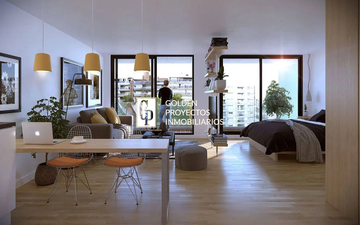 Apartamento ID.489 - Apartamento en Venta 1 dormitorio en Park Square Sarmiento , Pocitos