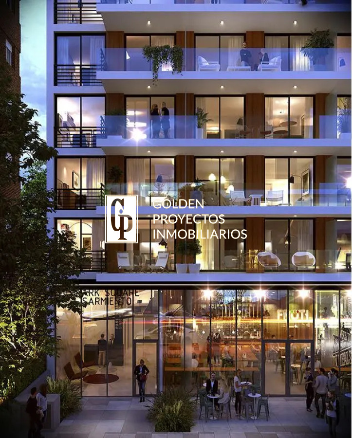 Apartamento ID.489 - Apartamento en Venta 1 dormitorio en Park Square Sarmiento , Pocitos