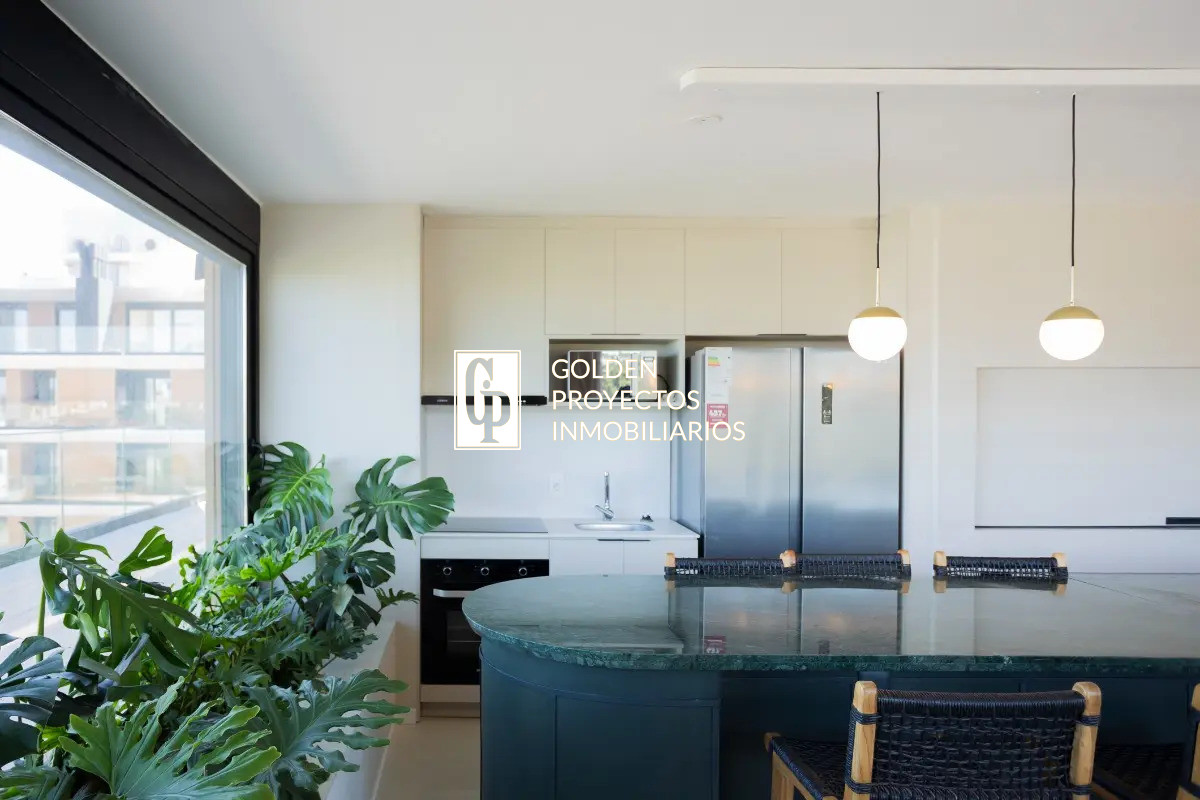 Apartamento ID.851/Apartamento-en-Alquiler-2-Dormitorios-con-Cocina-definida-en-Barra-de-Carrasco - Apartamento en Alquiler 2 Dormitorios con Cocina definida en Barra de Carrasco