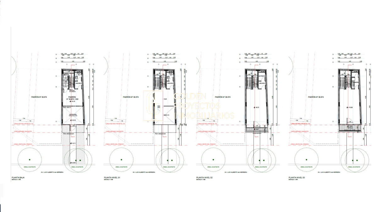 Oficina ID.737/Edificio-en-Alquiler-Uso-Exclusivo-Frente-a-WTC-con-Garage-en-Pocitos - Edificio en Alquiler Uso Exclusivo Frente a WTC con Garage en Pocitos