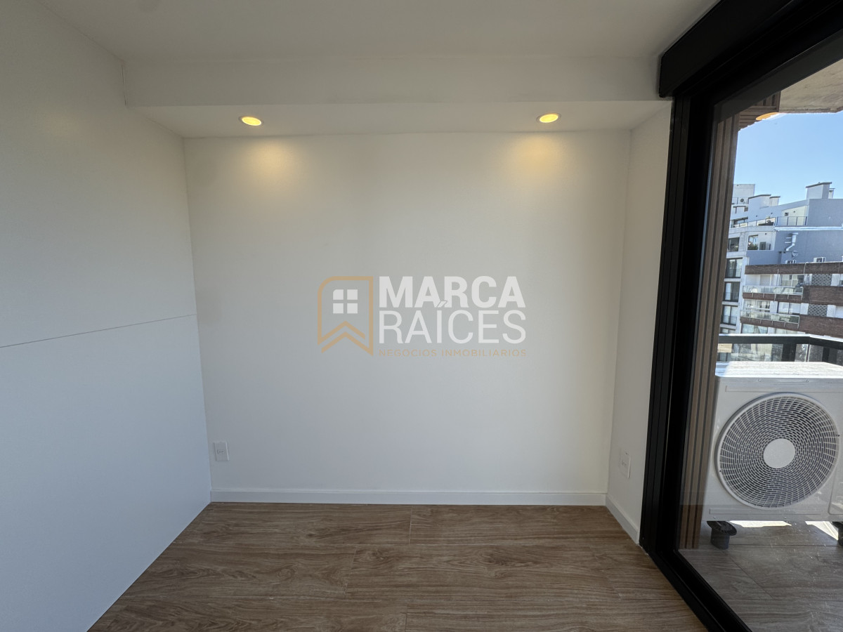 Apartamento ID.1622 - Alquiler Apartamento 1 dormitorio A Estrenar Piso Alto Luminoso Semi Equipado Pocitos Montevideo