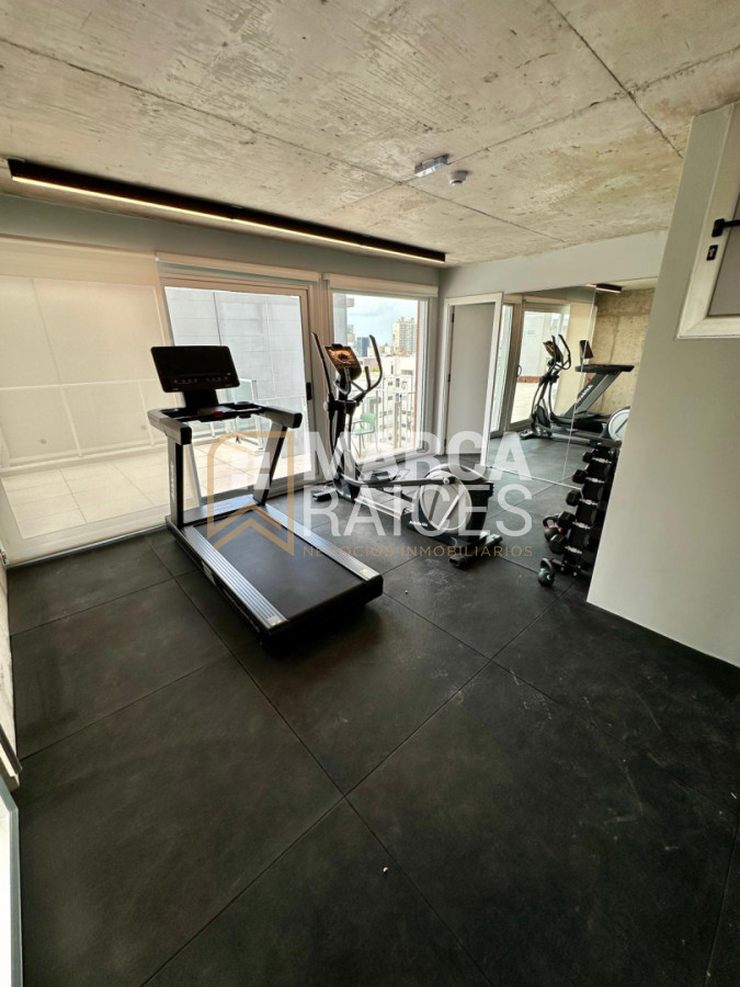 Apartamento ID.1823 - Alquiler Apartamento 1 Dormitorio a Estrenar Opcion Garage Piso Alto Centro Montevideo