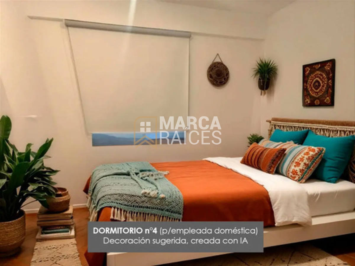 Apartamento ID.2032 - Alquiler Apartamento Con Patio Ideal Para Familias En Pocitos Con Vista A La Rambla! Con 2 Garages