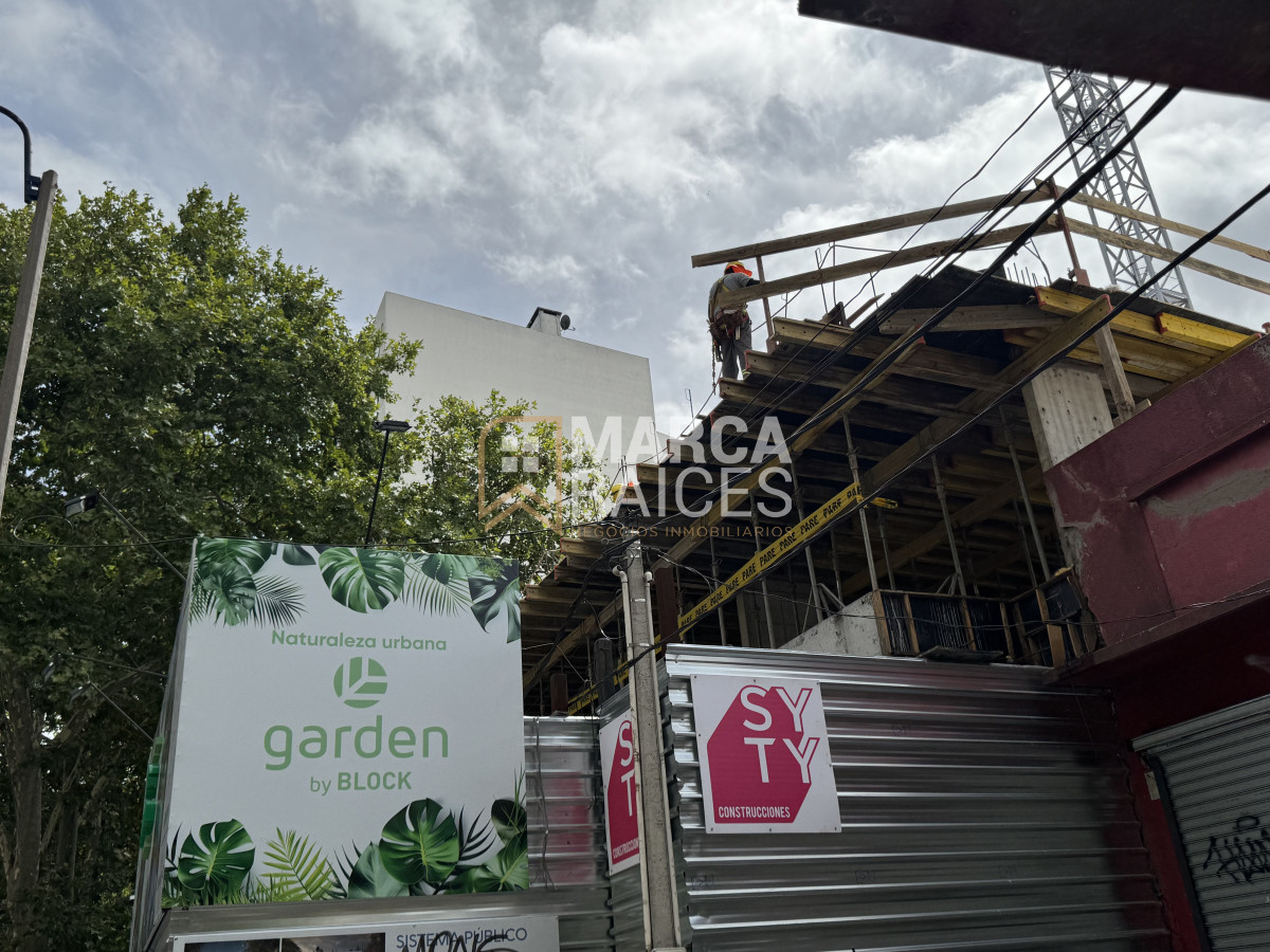 Apartamento ID.1277 - Venta Monoambientes en Construccion La Blanqueada, Garden Montevideo