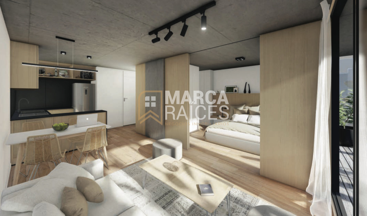 Apartamento ID.1419 - Venta Monoambiente a Estrenar Barrio Sur Montevideo
