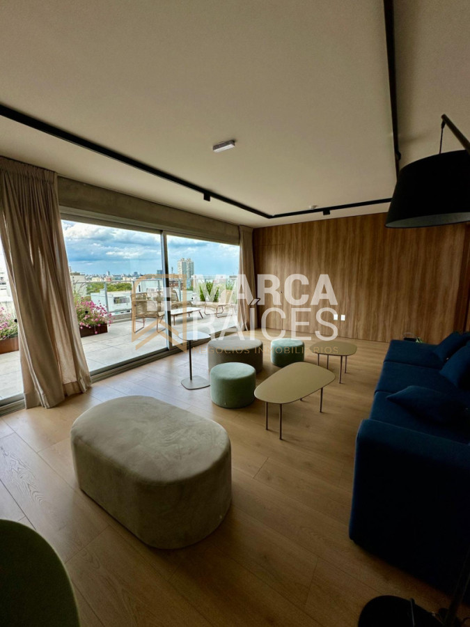 Apartamento ID.1823 - Alquiler Apartamento 1 Dormitorio a Estrenar Opcion Garage Piso Alto Centro Montevideo