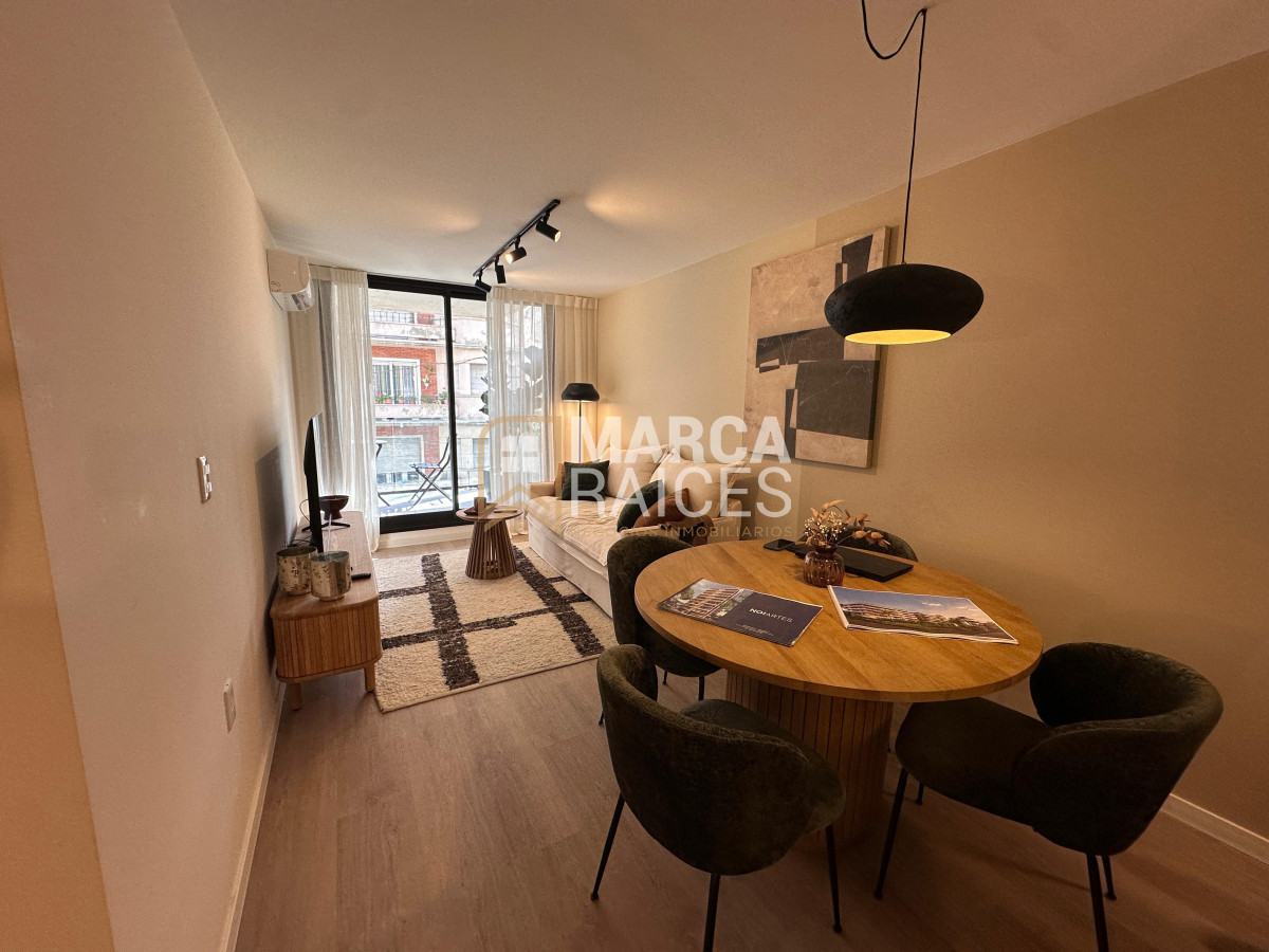 Apartamento ID.1953 - Alquiler Apartamento 1 Dormitorio y medio a estrenar semi equipado Centro Sur Montevideo