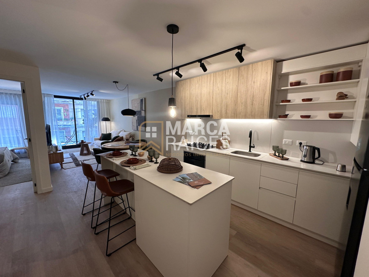 Apartamento ID.1953 - Alquiler Apartamento 1 Dormitorio y medio a estrenar semi equipado Centro Sur Montevideo