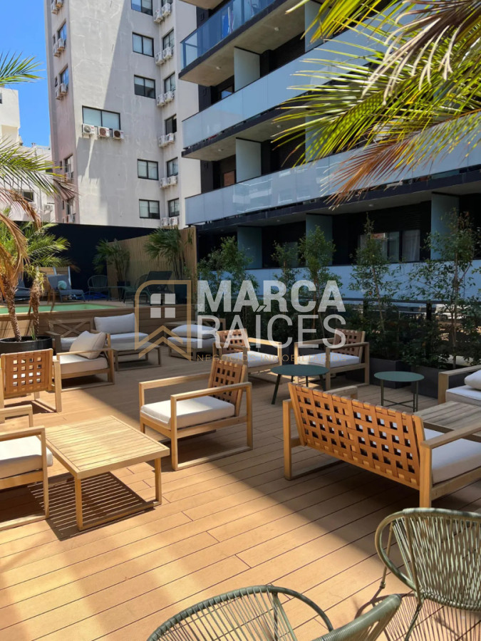 Apartamento ID.2005 - Alquiler Monoambiente A Estrenar Piscina Montevideo Pocitos Nuevo.