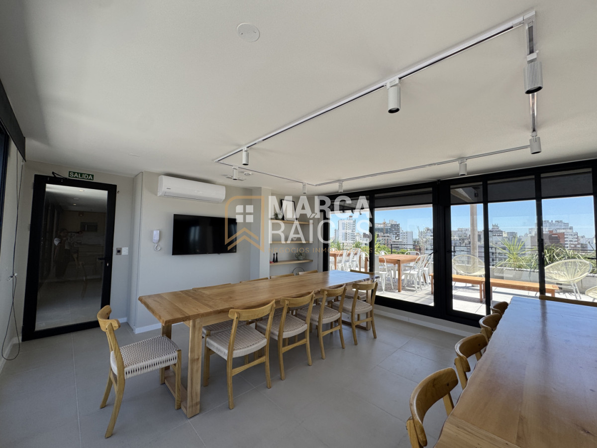 Apartamento ID.305 - Venta Apartamentos Monoambiente a estrenar con piscina Cordon Sur Montevideo