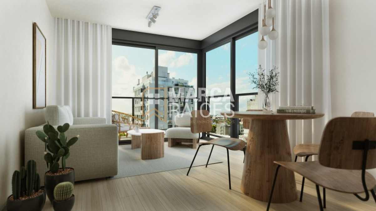 Apartamento ID.847 - Venta Monoambientes en Obra con Balcón Cordón Montevideo 