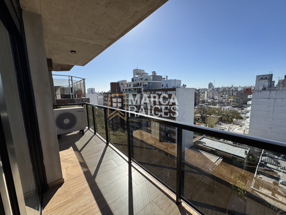 Apartamento ID.1622 - Alquiler Apartamento 1 dormitorio A Estrenar Piso Alto Luminoso Semi Equipado Pocitos Montevideo