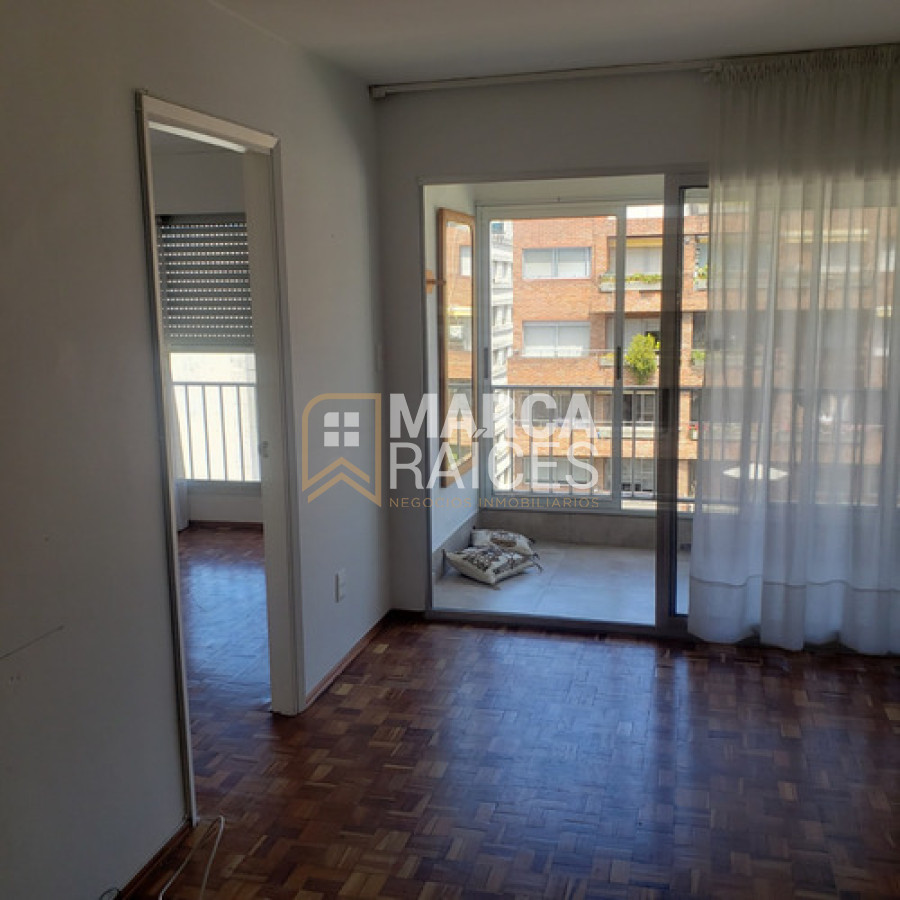 Apartamento ID.1568 - Venta apartamento de 1 dormitorio al frente con renta en Pocitos, Montevideo