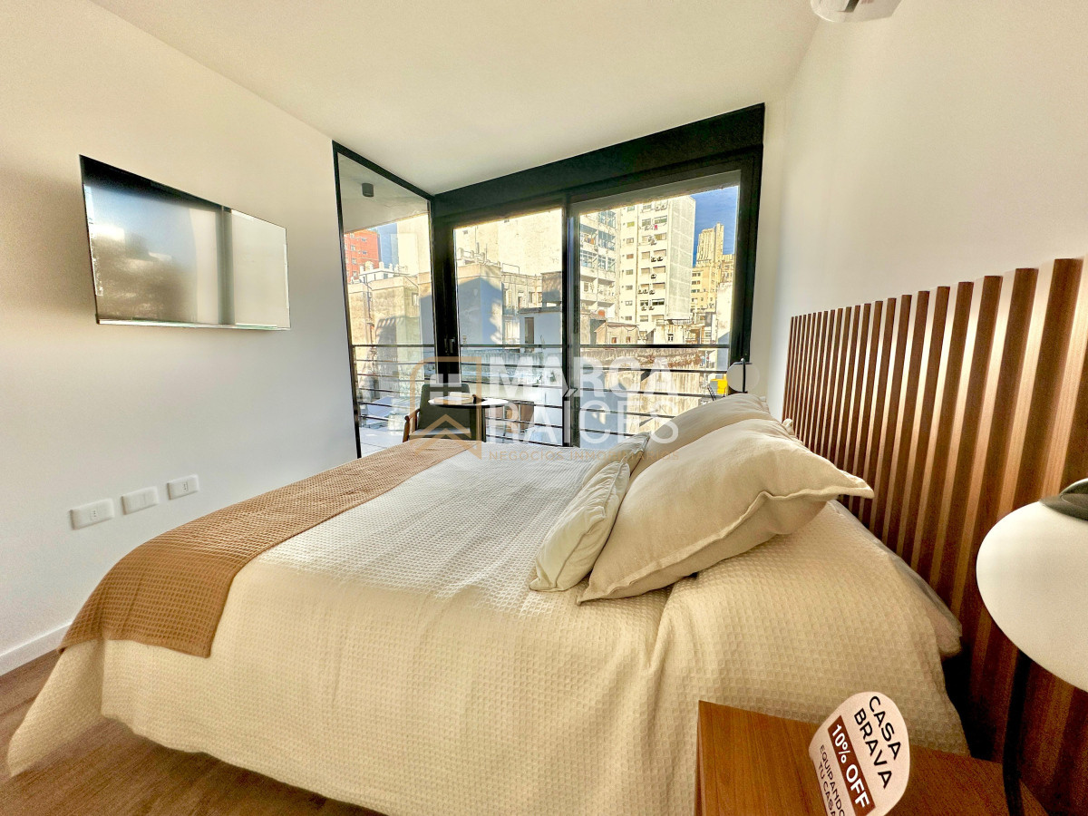 Apartamento ID.1012 - Venta Apartamento 2 Dormitorios a Estrenar Piso 6 Centro Montevideo