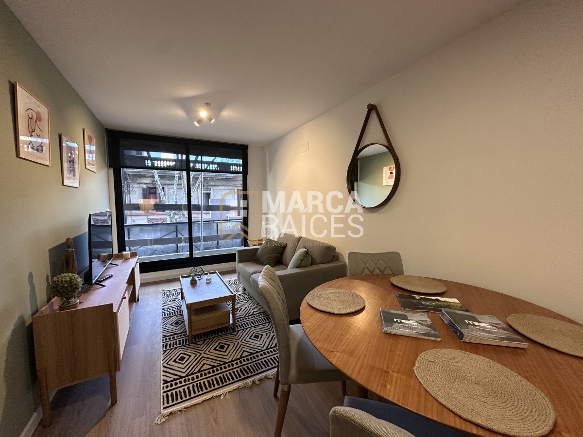 Apartamento ID.1016 - Venta Apartamento 1 Dormitorio en construcción con balcon y patio Centro Sur Montevideo