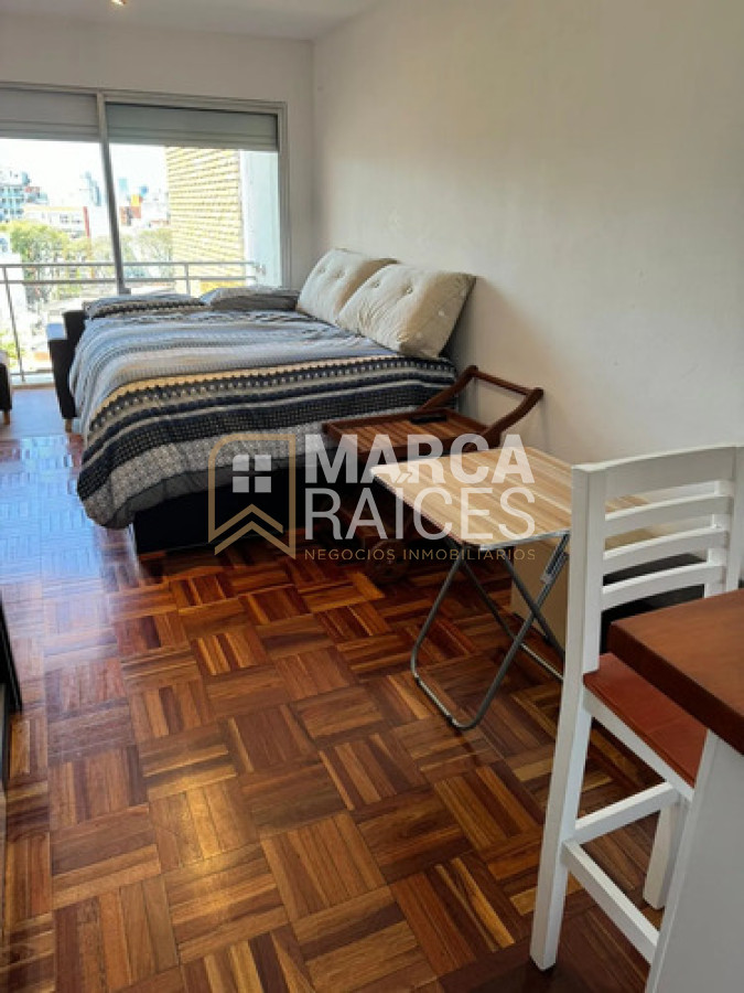 Apartamento ID.2023 - Alquiler Monoambiente Amoblado con Cochera Pocitos Montevideo 