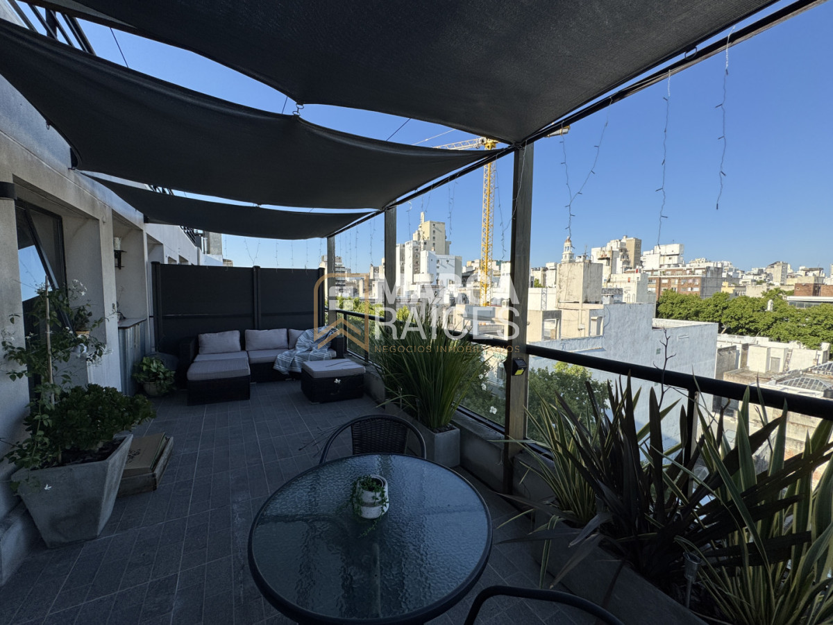 Apartamento ID.1797 - Alquiler Penthouse con Parrillero y Garage, 3 Dormitorios, 2 baños. Centro, Montevideo