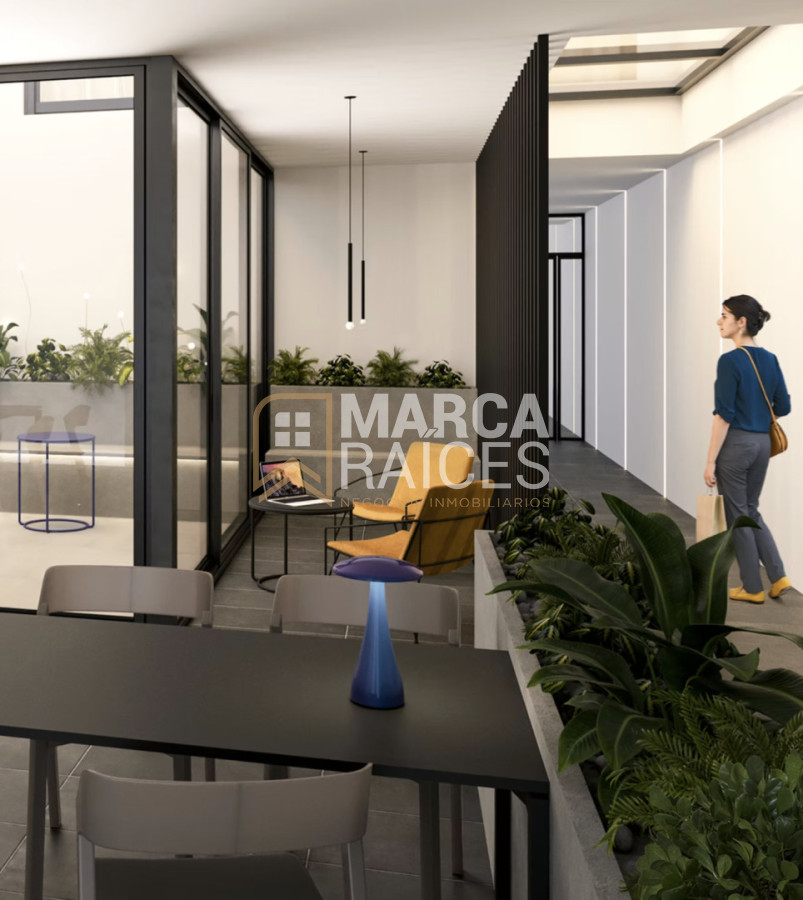 Apartamento ID.1928 - Venta Apartamento Monoambiente en pozo construccion Tres Cruces Montevideo