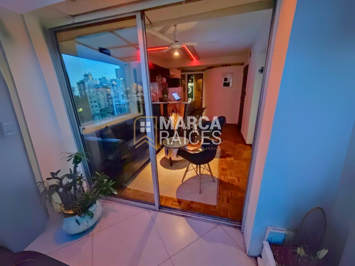 Apartamento ID.1415 - Alquiler Monoambiente Penthouse Amoblado Pocitos Montevideo