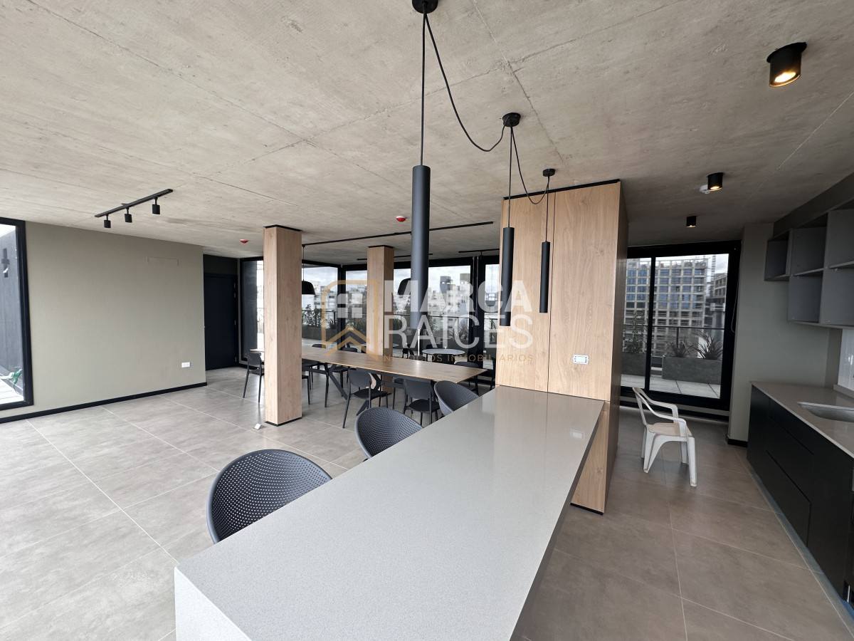 Apartamento ID.1011 - Venta Apartamento 1 Dormitorio a estrenar con cochera Barrio Sur Montevideo