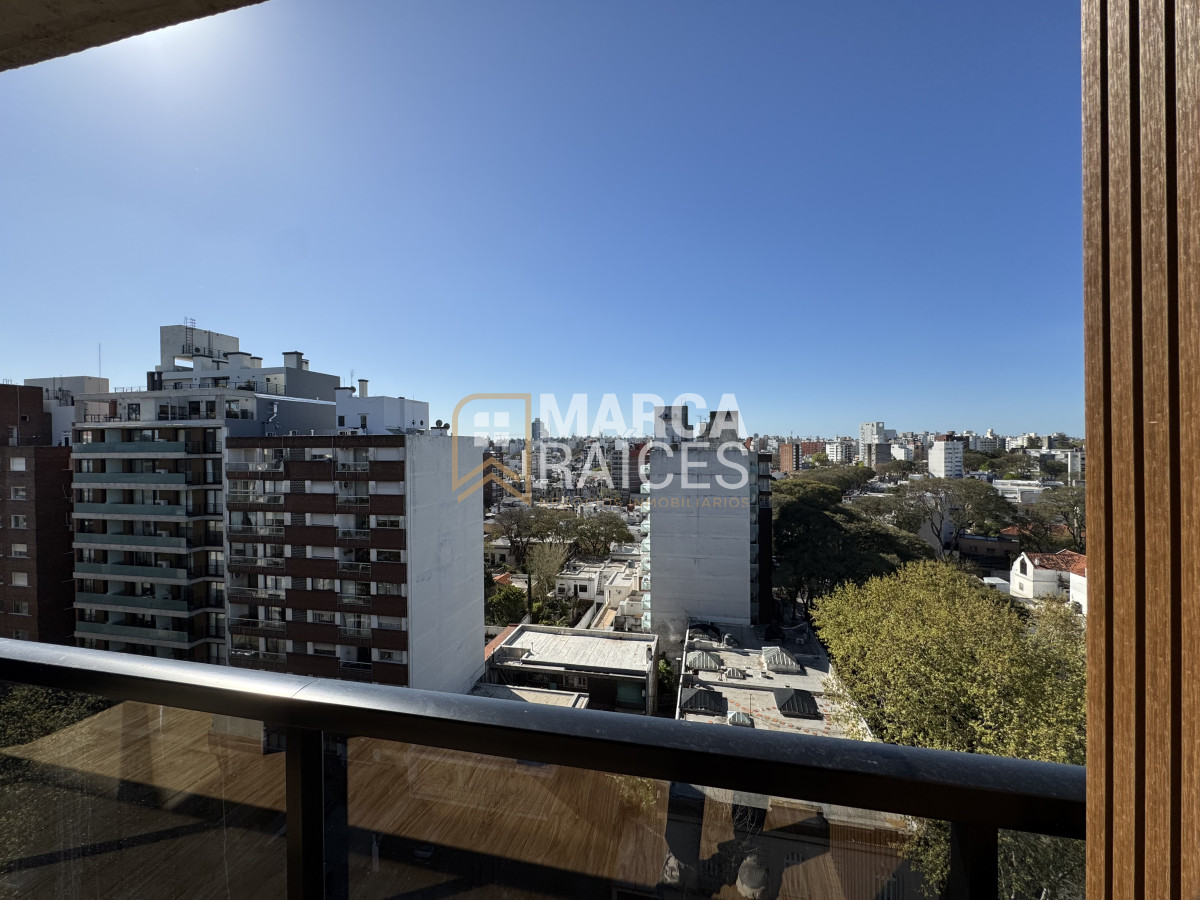 Apartamento ID.1622 - Alquiler Apartamento 1 dormitorio A Estrenar Piso Alto Luminoso Semi Equipado Pocitos Montevideo