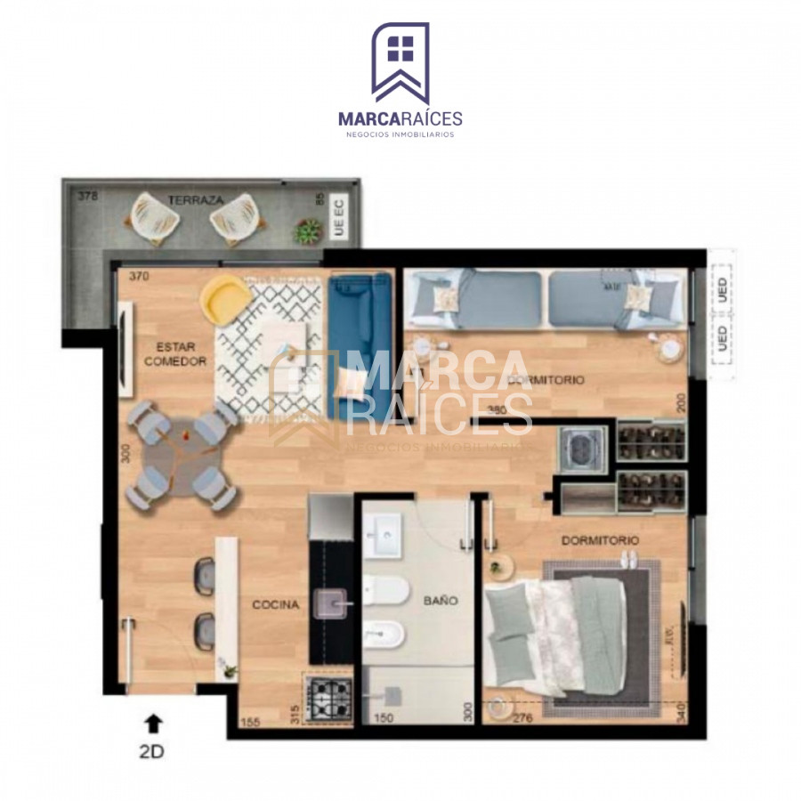 Apartamento ID.397 - Venta Apartamento 2 Dormitorios a estrenar Malvin Montevideo