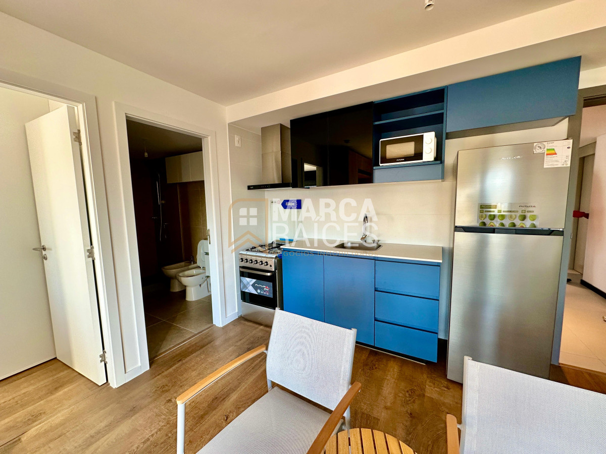 Apartamento ID.1524 - Alquiler Apartamento 1 Dormitorio Amoblado a Estrenar Parque Rodo Montevideo