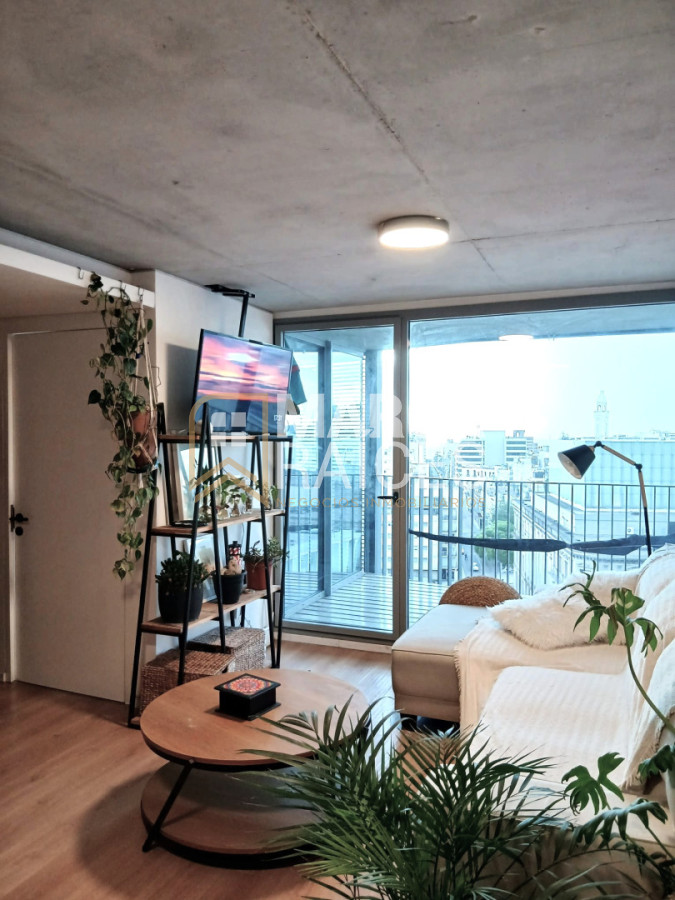 Apartamento ID.1918 - Alquiler Apartamento 1 Dormitorio piso alto con vista piscina amenities Centro Sur Montevideo