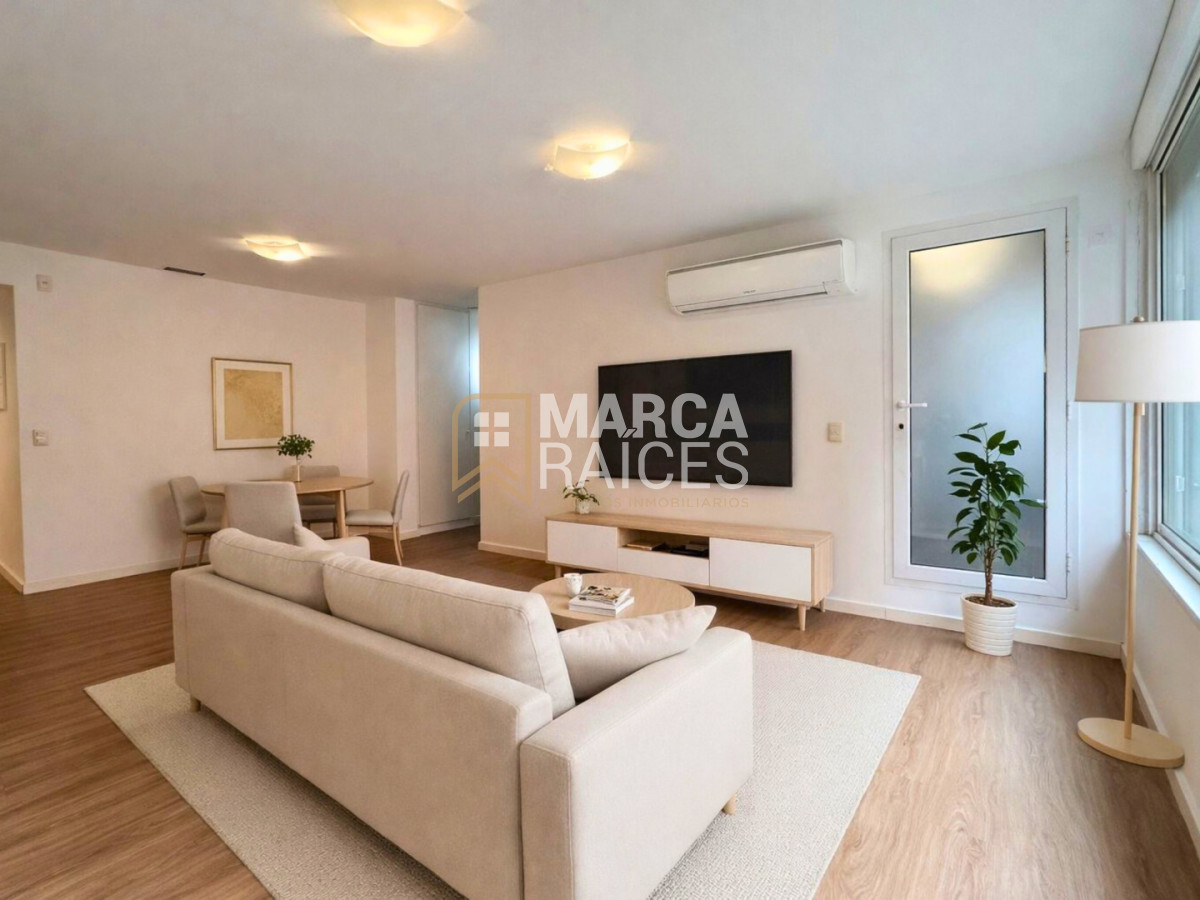 Apartamento ID.1878 - Alquiler Apartamento 1 Dormitorio G.C Bajos Opcion Garage Punta Carretas Montevideo