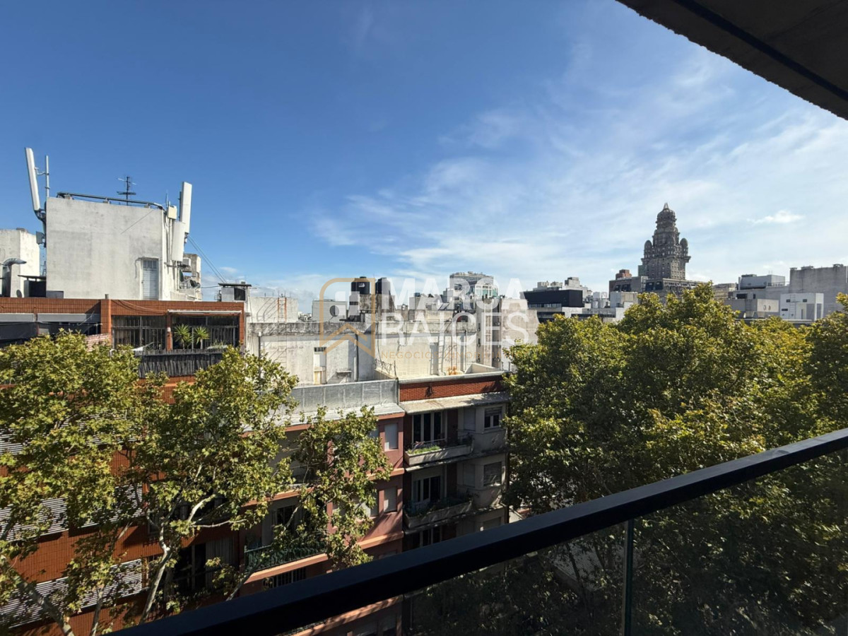 Apartamento ID.1953 - Alquiler Apartamento 1 Dormitorio y medio a estrenar semi equipado Centro Sur Montevideo